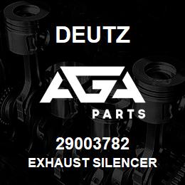 29003782 Deutz EXHAUST SILENCER | AGA Parts