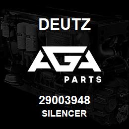 29003948 Deutz SILENCER | AGA Parts