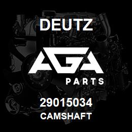 29015034 Deutz CAMSHAFT | AGA Parts