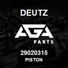 29020315 Deutz PISTON | AGA Parts