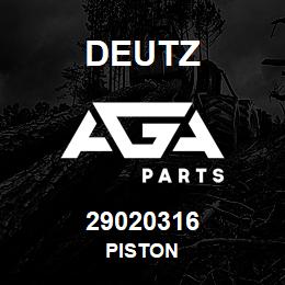 29020316 Deutz PISTON | AGA Parts