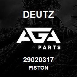 29020317 Deutz PISTON | AGA Parts