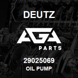 29025069 Deutz OIL PUMP | AGA Parts