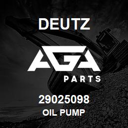 29025098 Deutz OIL PUMP | AGA Parts