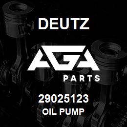 29025123 Deutz OIL PUMP | AGA Parts