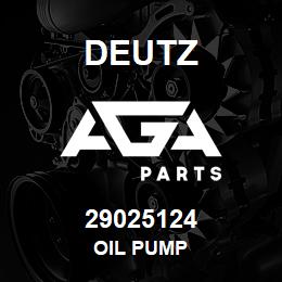 29025124 Deutz OIL PUMP | AGA Parts