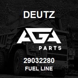 29032280 Deutz FUEL LINE | AGA Parts