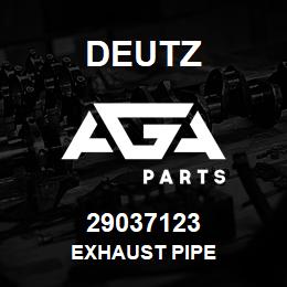 29037123 Deutz EXHAUST PIPE | AGA Parts