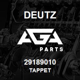 29189010 Deutz TAPPET | AGA Parts