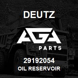 29192054 Deutz OIL RESERVOIR | AGA Parts