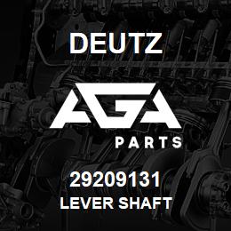 29209131 Deutz LEVER SHAFT | AGA Parts