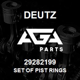 29282199 Deutz SET OF PIST RINGS | AGA Parts