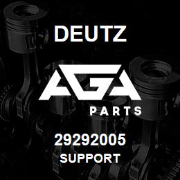 29292005 Deutz SUPPORT | AGA Parts