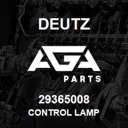 29365008 Deutz CONTROL LAMP | AGA Parts