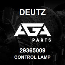 29365009 Deutz CONTROL LAMP | AGA Parts