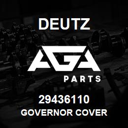 29436110 Deutz GOVERNOR COVER | AGA Parts