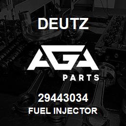 29443034 Deutz FUEL INJECTOR | AGA Parts