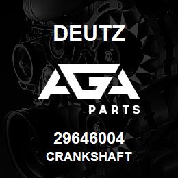 29646004 Deutz CRANKSHAFT | AGA Parts