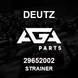 29652002 Deutz STRAINER | AGA Parts