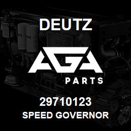 29710123 Deutz SPEED GOVERNOR | AGA Parts