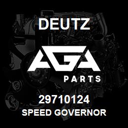 29710124 Deutz SPEED GOVERNOR | AGA Parts