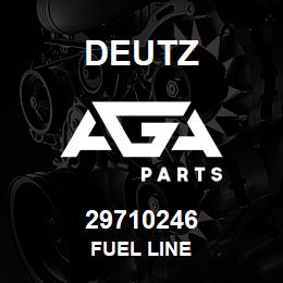 29710246 Deutz FUEL LINE | AGA Parts