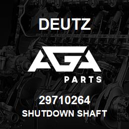 29710264 Deutz SHUTDOWN SHAFT | AGA Parts