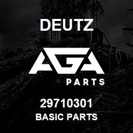 29710301 Deutz BASIC PARTS | AGA Parts