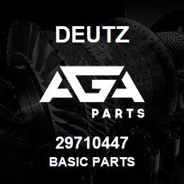 29710447 Deutz BASIC PARTS | AGA Parts