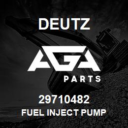 29710482 Deutz FUEL INJECT PUMP | AGA Parts