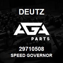 29710508 Deutz SPEED GOVERNOR | AGA Parts