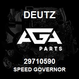 29710590 Deutz SPEED GOVERNOR | AGA Parts