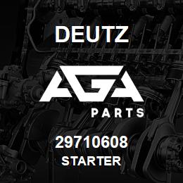 29710608 Deutz STARTER | AGA Parts