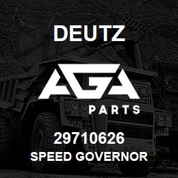 29710626 Deutz SPEED GOVERNOR | AGA Parts