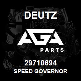 29710694 Deutz SPEED GOVERNOR | AGA Parts