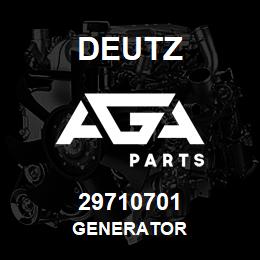 29710701 Deutz GENERATOR | AGA Parts