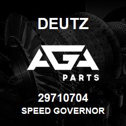 29710704 Deutz SPEED GOVERNOR | AGA Parts