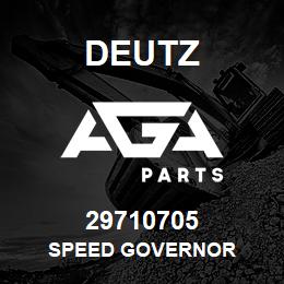 29710705 Deutz SPEED GOVERNOR | AGA Parts