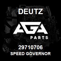 29710706 Deutz SPEED GOVERNOR | AGA Parts