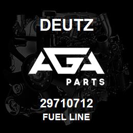 29710712 Deutz FUEL LINE | AGA Parts