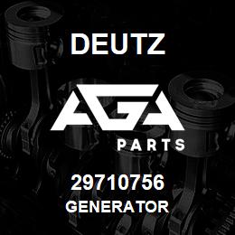 29710756 Deutz GENERATOR | AGA Parts