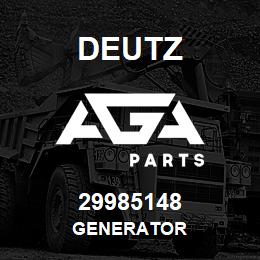 29985148 Deutz GENERATOR | AGA Parts