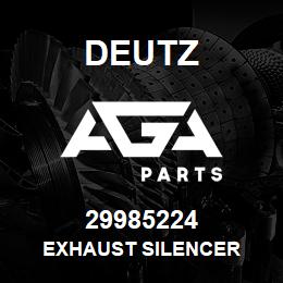 29985224 Deutz EXHAUST SILENCER | AGA Parts