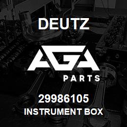 29986105 Deutz INSTRUMENT BOX | AGA Parts