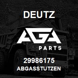 29986175 Deutz ABGASSTUTZEN | AGA Parts