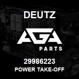 29986223 Deutz POWER TAKE-OFF | AGA Parts