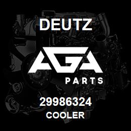 29986324 Deutz COOLER | AGA Parts