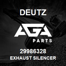 29986328 Deutz EXHAUST SILENCER | AGA Parts