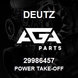 29986457 Deutz POWER TAKE-OFF | AGA Parts