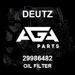 29986482 Deutz OIL FILTER | AGA Parts